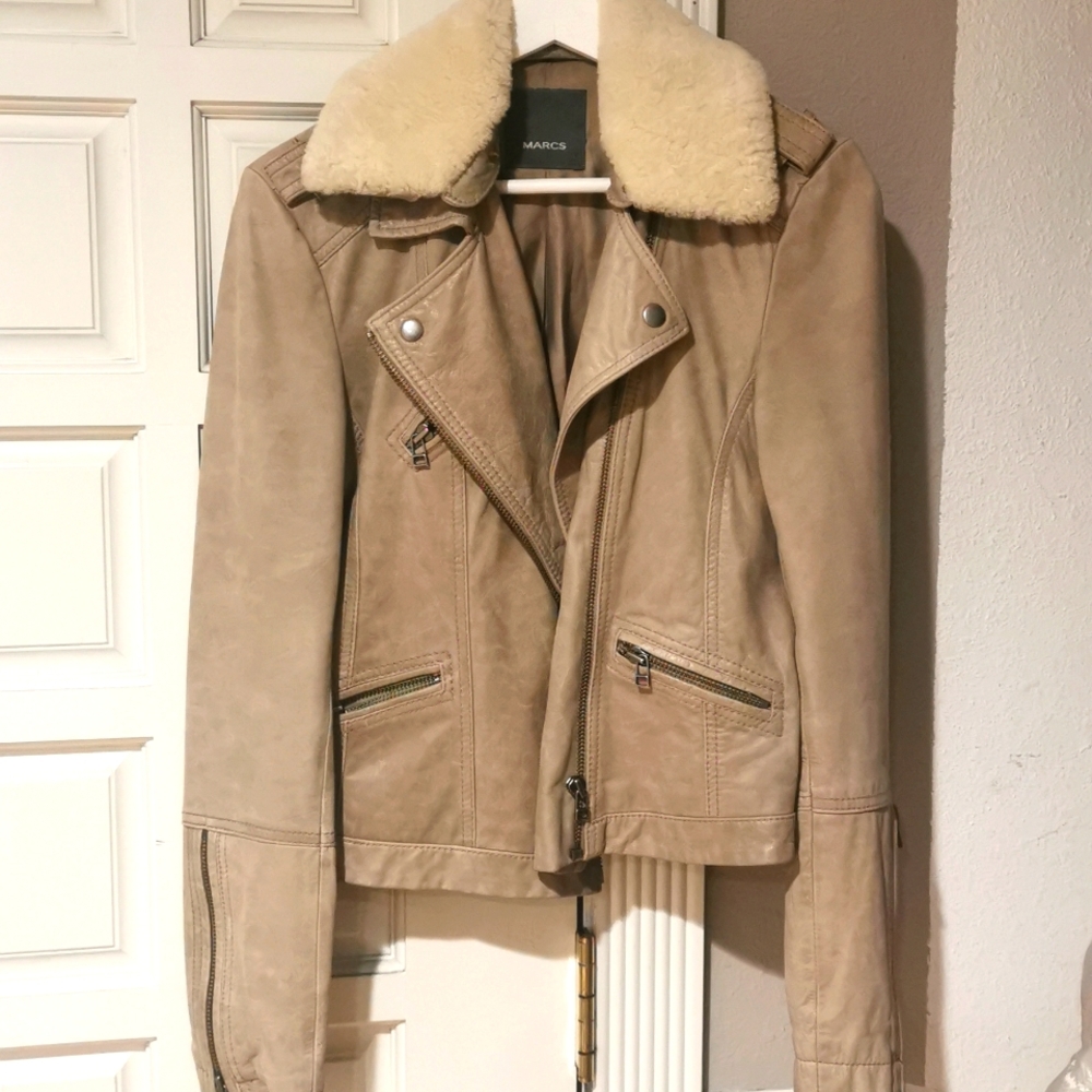 Marcs real leather jacket